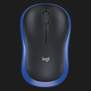 Миша бездротова Logitech M185 (Blue) (UA)