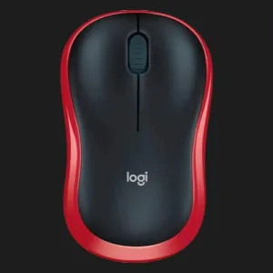 Миша бездротова Logitech M185 (Red) (UA)