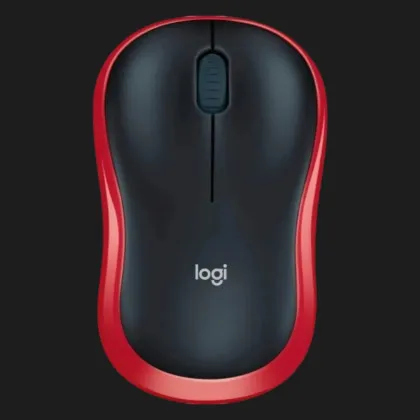 Мышь беспроводная Logitech M185 (Red) (UA)