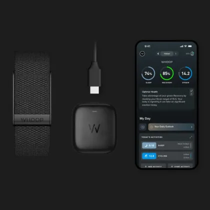 Фитнес-браслет WHOOP 4.0 One Onyx SuperKnit NO Membership (973-003-000)