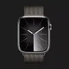 б/у Apple Watch Series 9 41mm GPS+ LTE, Graphite Stainless Steel Case Graphite Milanese Loop (MRJA3)