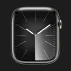 б/у Apple Watch Series 9 41mm GPS+ LTE, Graphite Stainless Steel Case Graphite Milanese Loop (MRJA3)
