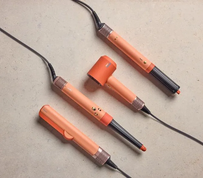 Стайлер для прямого та хвилястого волосся Dyson Airwrap i.d. (Ceramic Apricot/Topaz)