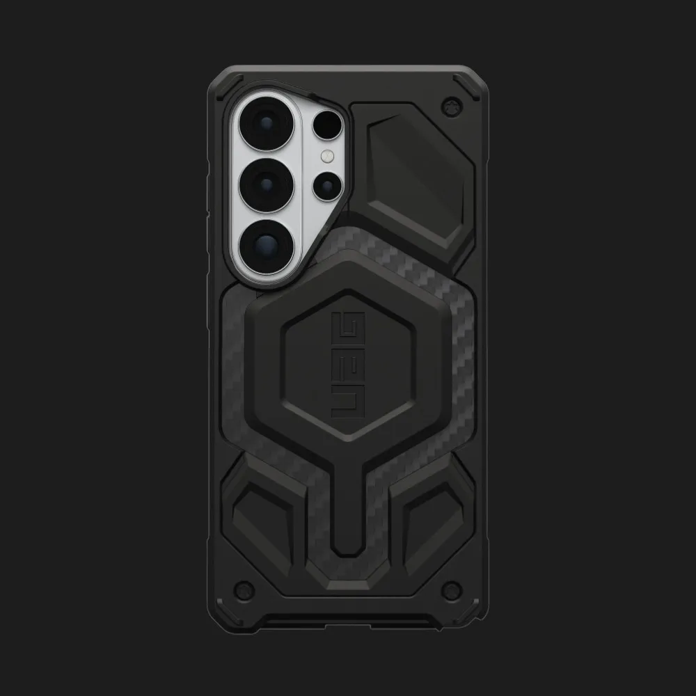 Чохол UAG Monarch Pro with Magnet для Samsung Galaxy S26 Ultra (Carbon Fiber)