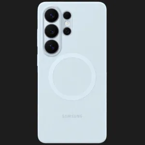 Чехол Samsung Silicone Magnet Case для Samsung Galaxy S26 Ultra (Light Blue) в Луцке