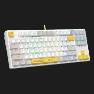 Клавиатура игровая Bloody S87 (Energy White)