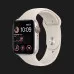 б/у Apple Watch SE 2 GPS + LTE, 40mm Starlight Aluminum Case with Starlight Sport Band (MNPH3)