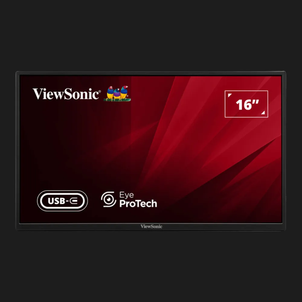Монітор портативний ViewSonic 15.6" IPS 60Hz VA1650