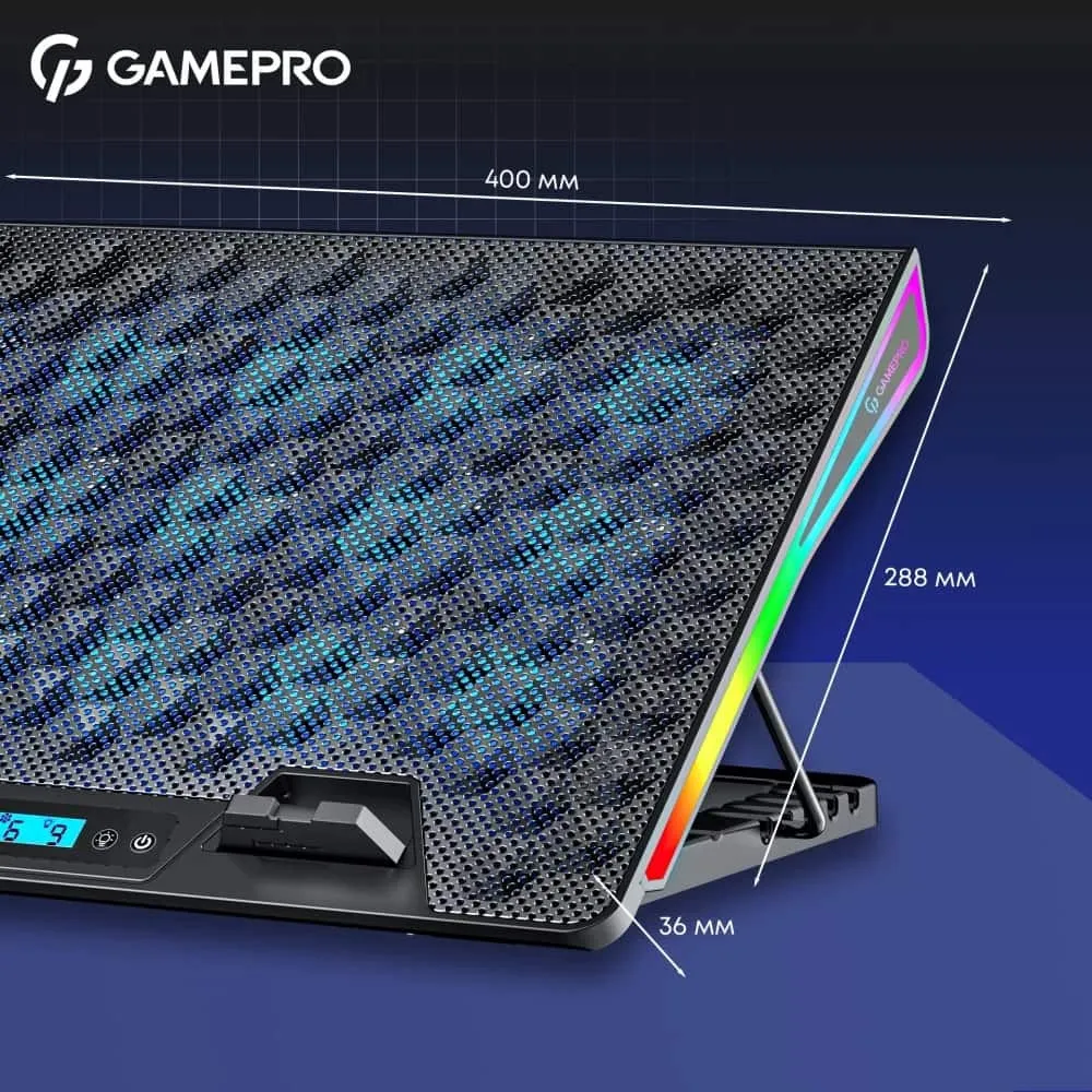Підставка для охолодження ноутбука GamePro (CP1140) — фото 10