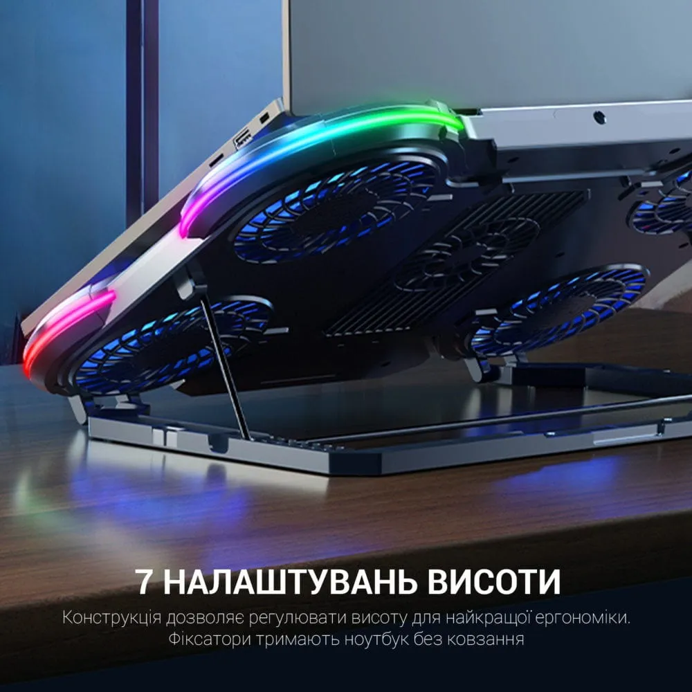 Підставка для охолодження ноутбука GamePro (CP1450) — фото 2
