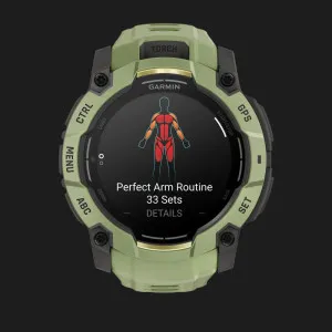 Garmin Instinct 3 50mm AMOLED Fern Green with Fern Green Band в Бердичеві