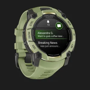 Garmin Instinct 3 50mm AMOLED Fern Green with Fern Green Band в Бердичеві