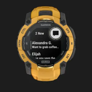 Garmin Instinct 3 50mm Solar Sunburst with Sunburst/Gray Band в Бердичеві