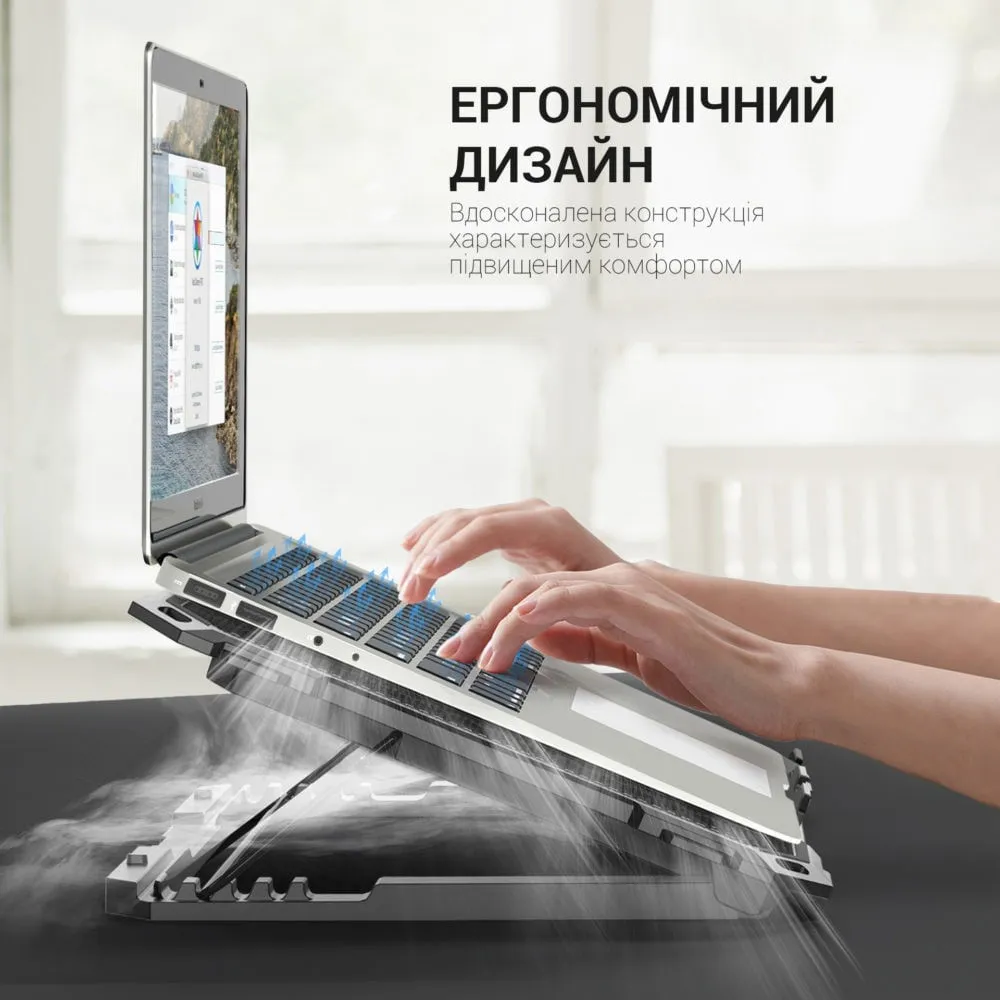 Підставка для охолодження ноутбука GamePro (CP485) — фото 10