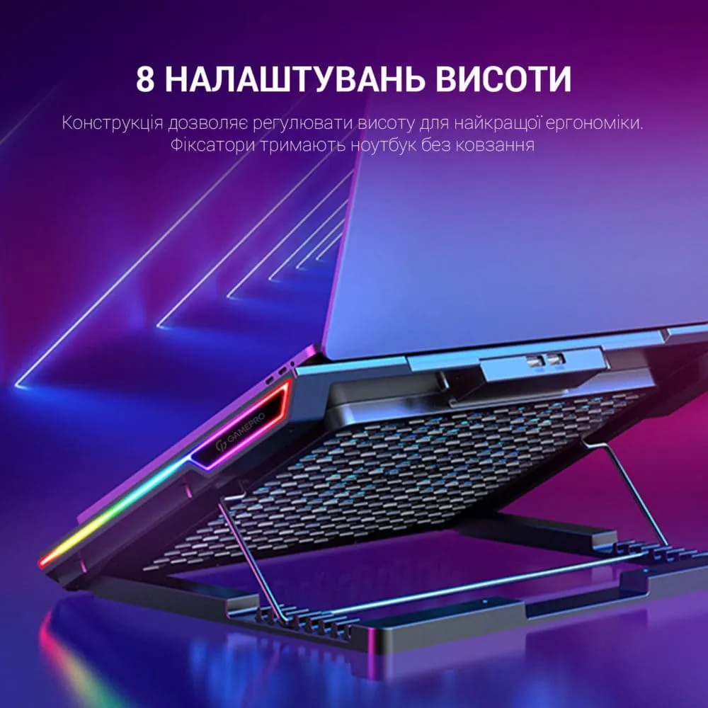 Підставка для охолодження ноутбука GamePro (CP890) — фото 7