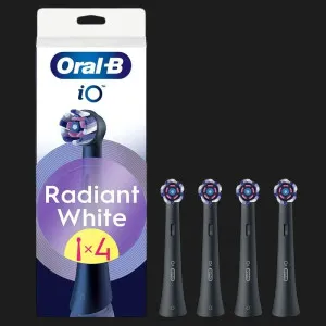Насадка для зубной щетки Braun Oral-B iO Radiant White (Black) в Александрии