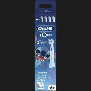 Насадка для зубної щітки Braun Oral-B Kids Stitch (Blue) в Хмельницькому