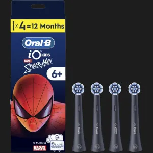 Насадка для зубної щітки Braun Oral-B Kids Spider-Man (Black) в Хмельницькому