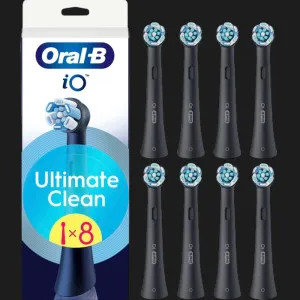 Насадка для зубной щетки Braun Oral-B iO Ultimate Clean (Black) в Александрии