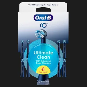 Насадка для зубной щетки Braun Oral-B iO Ultimate Clean (Black) в Александрии