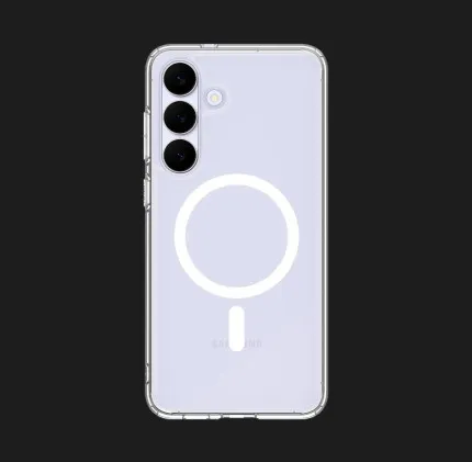 Чохол Spigen Ultra Hybrid MagSafe для Samsung Galaxy S25 FE (Clear White)