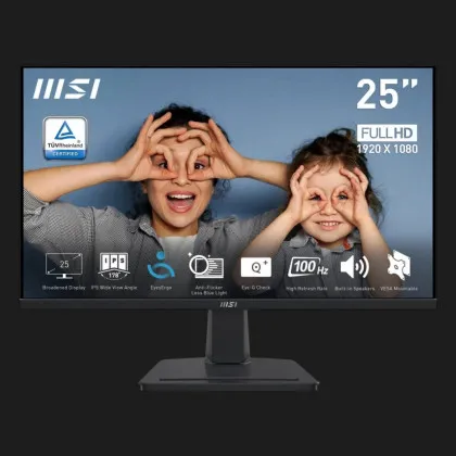 Монітор MSI 24.5" PRO MP252 IPS 100Hz (UA)