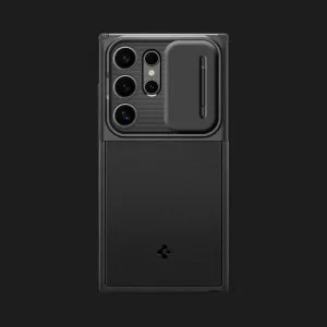 Чохол Spigen Optik Armor для Samsung Galaxy S24 Ultra (Black) в Хмельницькому