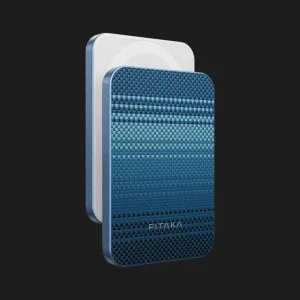 Зарядное устройство Power Bank Pitaka Aramid Fiber Magnetic Qi2 (5000mAh) (Moonrise) в Белой Церкви