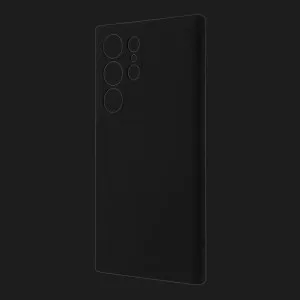 Чехол Silicone Case для Samsung S23 Ultra (Black) в Александрии