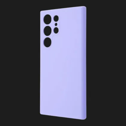 Чохол Silicone Case для Samsung S23 Ultra (Purple)