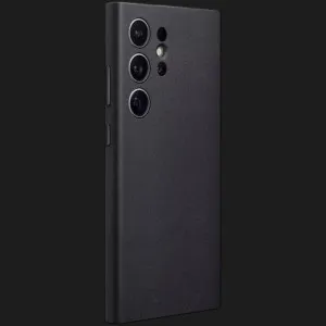 Чохол Leather Case для Samsung S24 Ultra (Black) в Хмельницькому