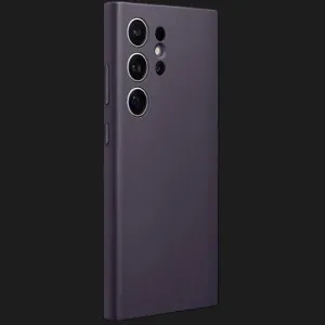 Чохол Leather Case для Samsung S24 Ultra (Purple) в Хмельницькому