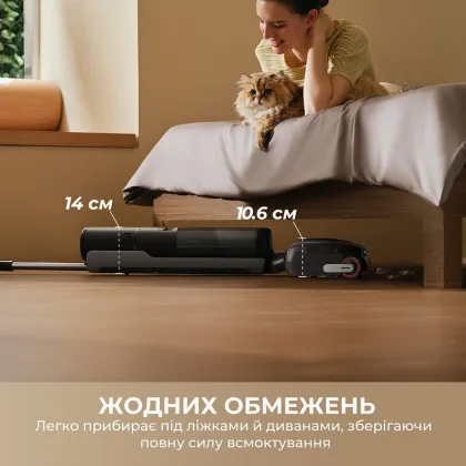 Аккумуляторный пылесос Dreame H15 Pro FoamWash (HHR46D)