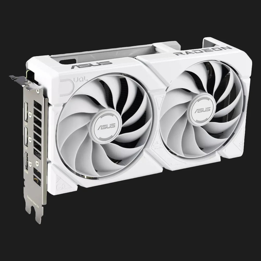 Відеокарта ASUS Radeon RX 9060 XT Dual 16GB (90YV0LG3-M0NA00) (White) — фото 2