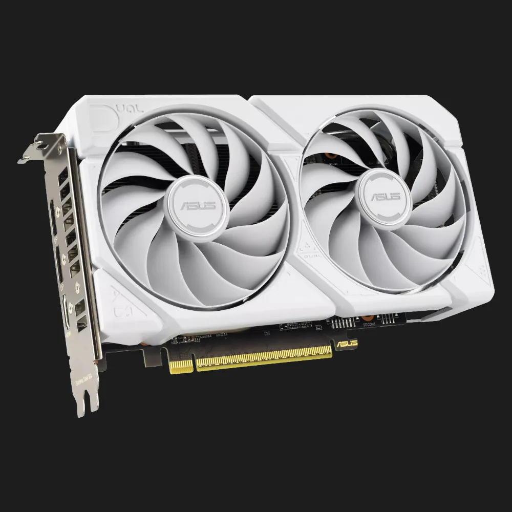 Відеокарта ASUS Radeon RX 9060 XT Dual 16GB (90YV0LG3-M0NA00) (White) — фото 3