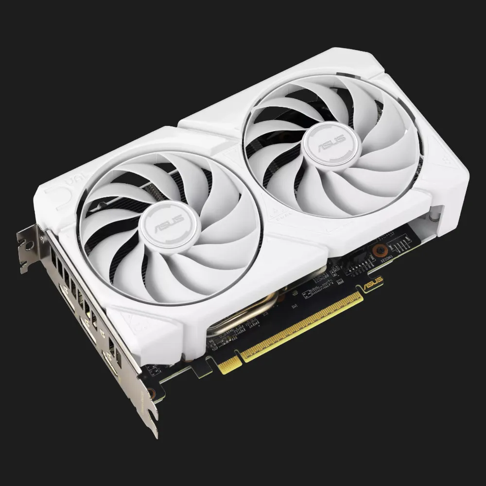 Відеокарта ASUS Radeon RX 9060 XT Dual 16GB (90YV0LG3-M0NA00) (White) — фото 4