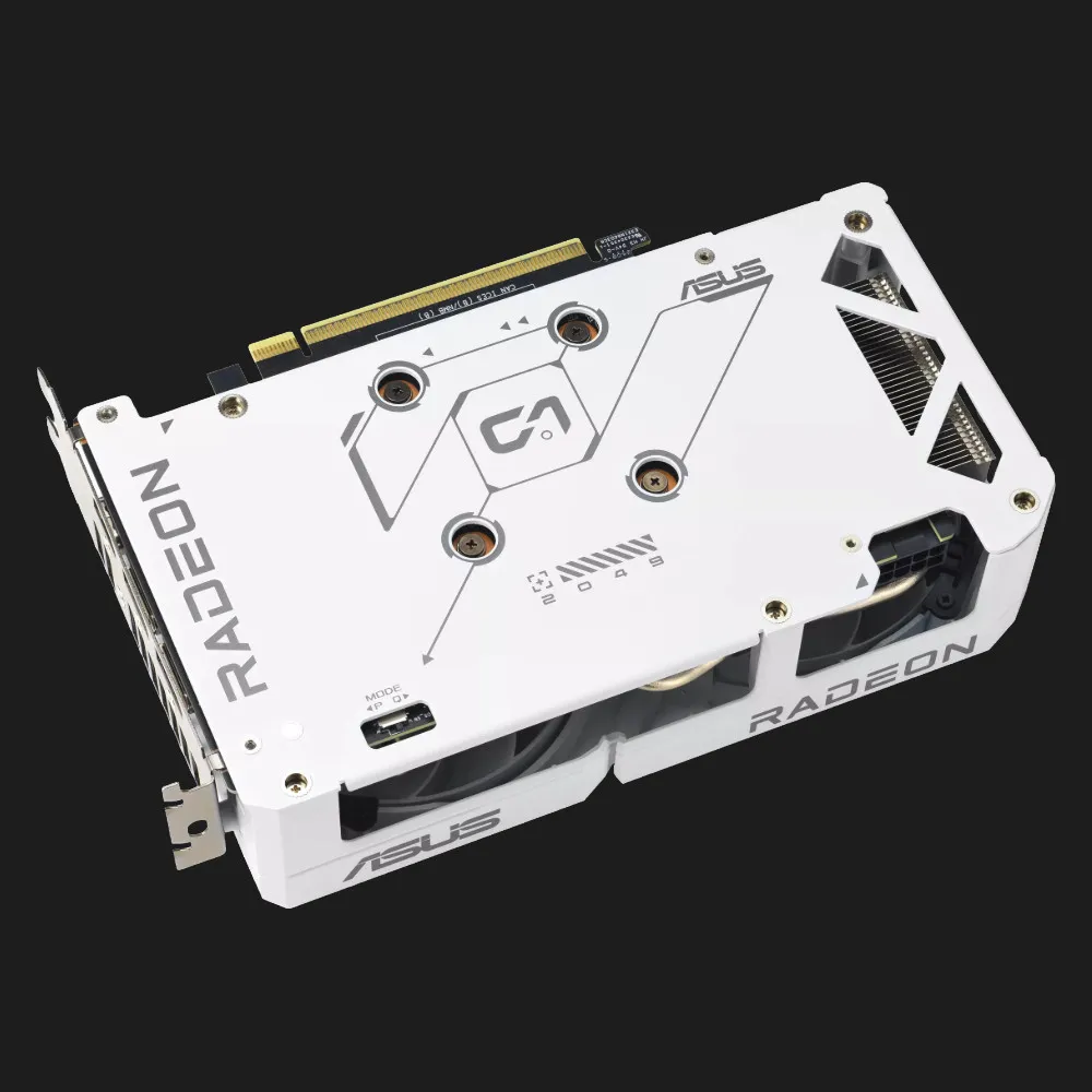 Відеокарта ASUS Radeon RX 9060 XT Dual 16GB (90YV0LG3-M0NA00) (White) — фото 10