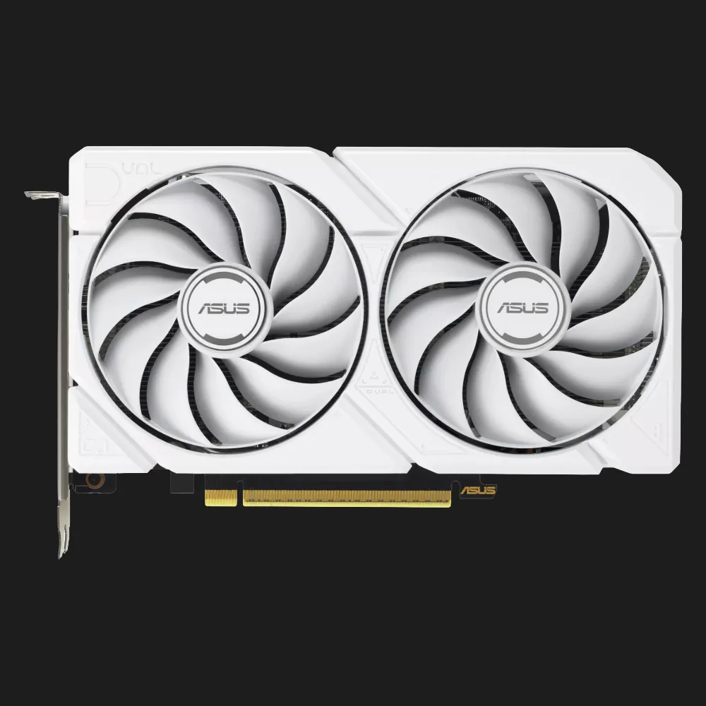 Відеокарта ASUS Radeon RX 9060 XT Dual 16GB (90YV0LG3-M0NA00) (White)