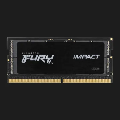 Оперативна памʼять Kingston Fury Impact SO-DIMM DDR5 64GB 2x32GB 4800MHz (KF548S38IBK2-64)