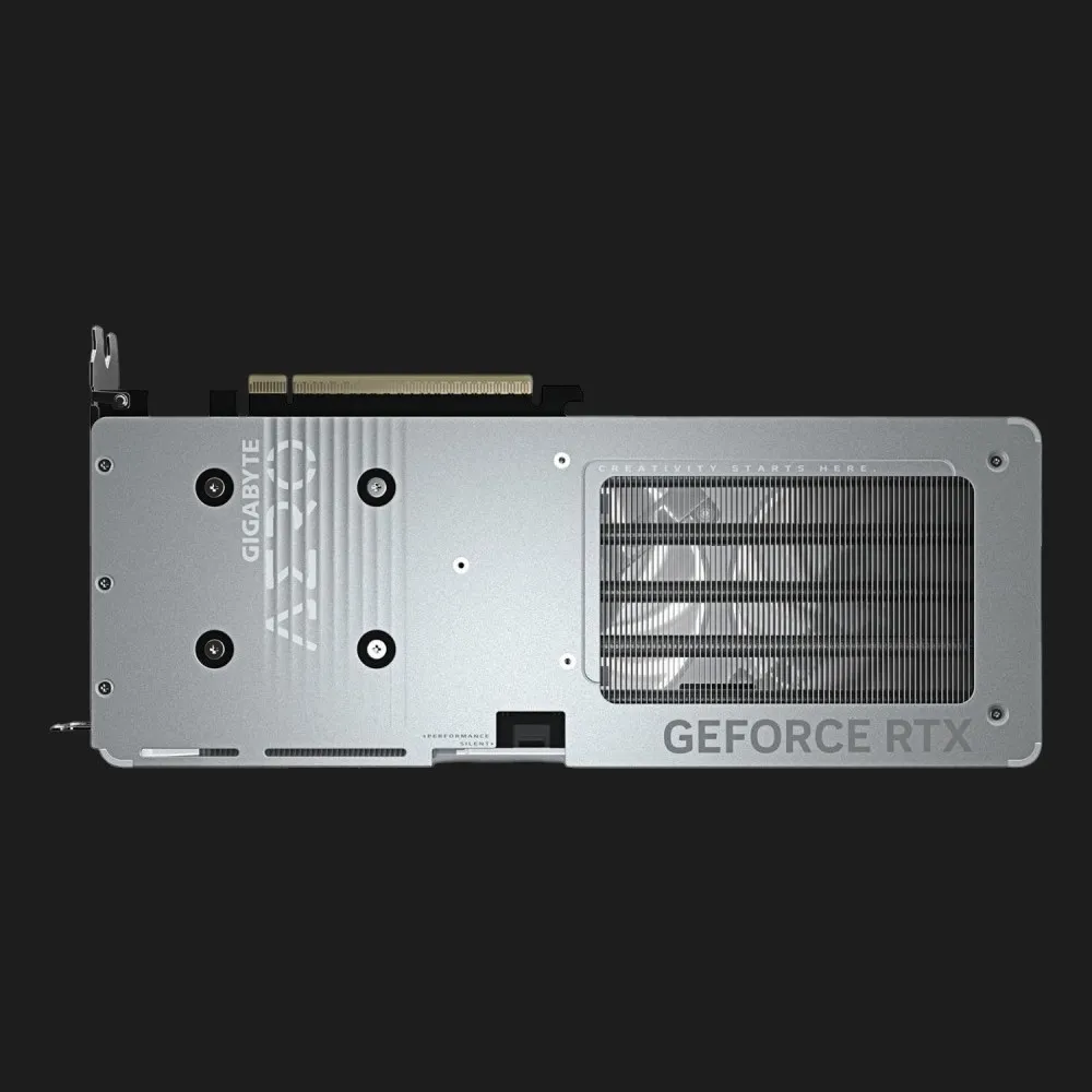 Відеокарта GIGABYTE GeForce RTX 5060 Ti AERO OC 8GB (GV-N506TAERO_OC-8GD) (Silver) — фото 5