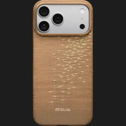 Чохол Pitaka MagEZ Ultra-Slim Case для iPhone 17 Pro (Golden Glint)