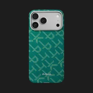 Чохол Pitaka MagEZ Ultra-Slim Case для iPhone 17 Pro (Green/Gold) у Луцьк