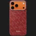 Чехол Pitaka MagEZ Ultra-Slim Case для iPhone 17 Pro (Red/Gold)