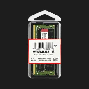 Оперативна памʼять Kingston ValueRAM SO-DIMM DDR5 16GB 1x16GB 5600MHz (KVR56S46BS8-16)