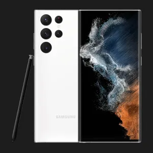 б/у Samsung Galaxy S22 Ultra 8/128GB (Phantom White) (Як Новий)