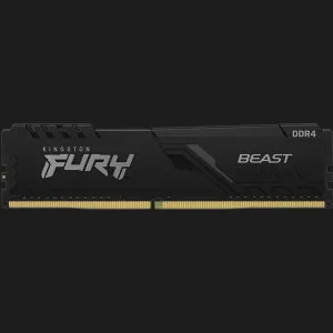 Оперативна памʼять Kingston Fury Beast DDR4 8GB 1x8GB 3200MHz (KF432C16BB/8WP)