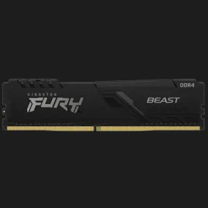 Оперативна памʼять Kingston Fury Beast DDR4 16GB 1x16GB 3200MHz (KF432C16BB1/16)