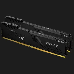 Оперативная память Kingston Fury Beast DDR4 16GB 2x8GB 3200MHz (KF432C16BBK2/16WP)