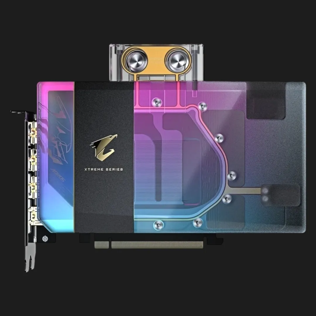 Відеокарта GIGABYTE GeForce RTX 5080 AORUS XTREME WATERFORCE WB 16GB (GV-N5080AORUSX WB-16GD)