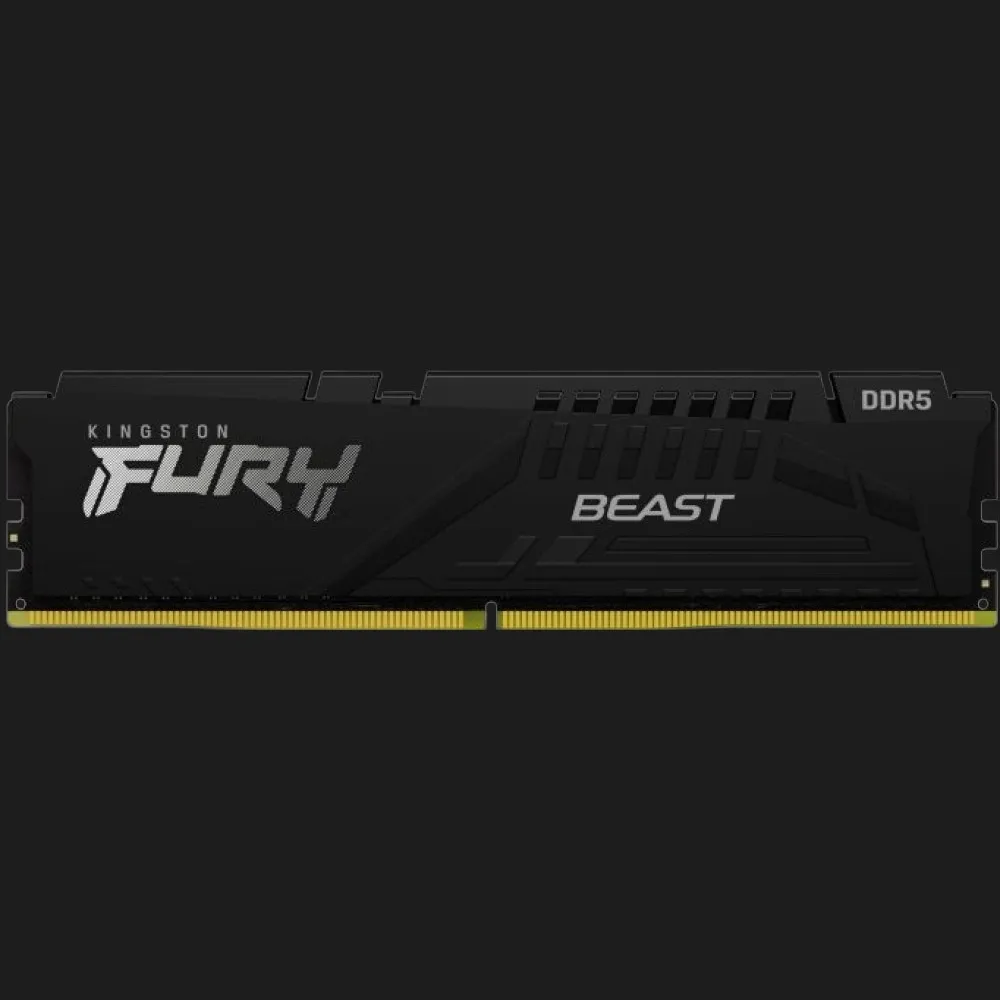 Оперативна памʼять Kingston Fury Beast DDR5 16GB 1x16GB 6000MHz (KF560C36BBE2-16)